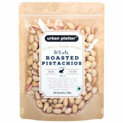 Urban Platter Whole Roasted Salted Pistachios (Pista), 500g Pistachios Urban Platter