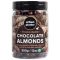 Urban Platter Dark Chocolate Coated California Almonds, 350g Dry Fruit Urban Platter