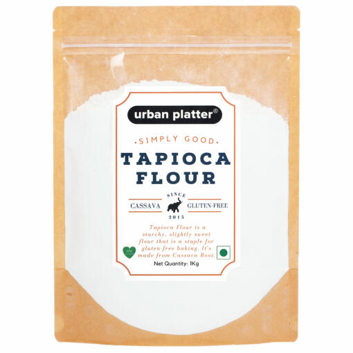 Urban Platter Tapioca Flour, 1Kg Flours Urban Platter