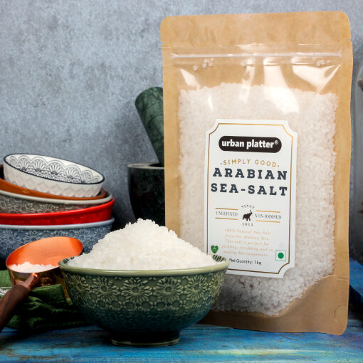 Urban Platter Arabian Sea Salt Flakes, 1Kg Daily Use Urban Platter 4