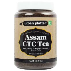 Urban Platter Kadak Assam CTC Tea, 400g Jar [Malty, Bold & Aromatic] Black Tea Urban Platter