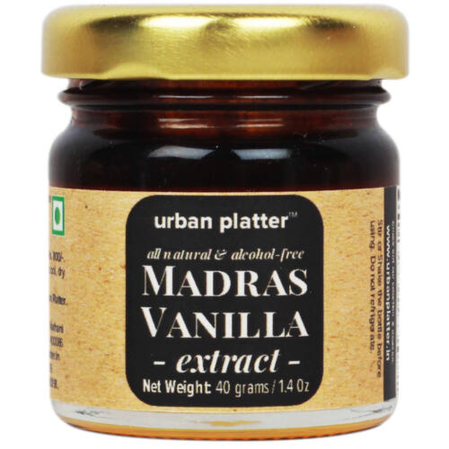 Urban Platter Pure Madras Vanilla Extract, 40g Vanilla Urban Platter