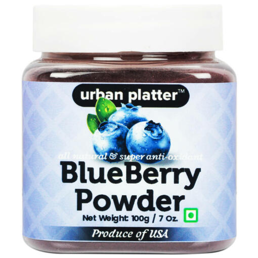 Urban Platter Blueberry Powder, 100g Berry Power Urban Platter