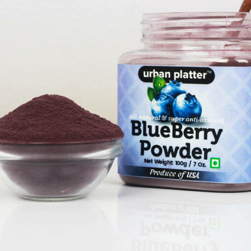 Urban Platter Blueberry Powder, 100g Berry Power Urban Platter 4