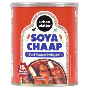 Urban Platter Soya Chaap In Brine, 800g (Canned | Chunks On Stick ...