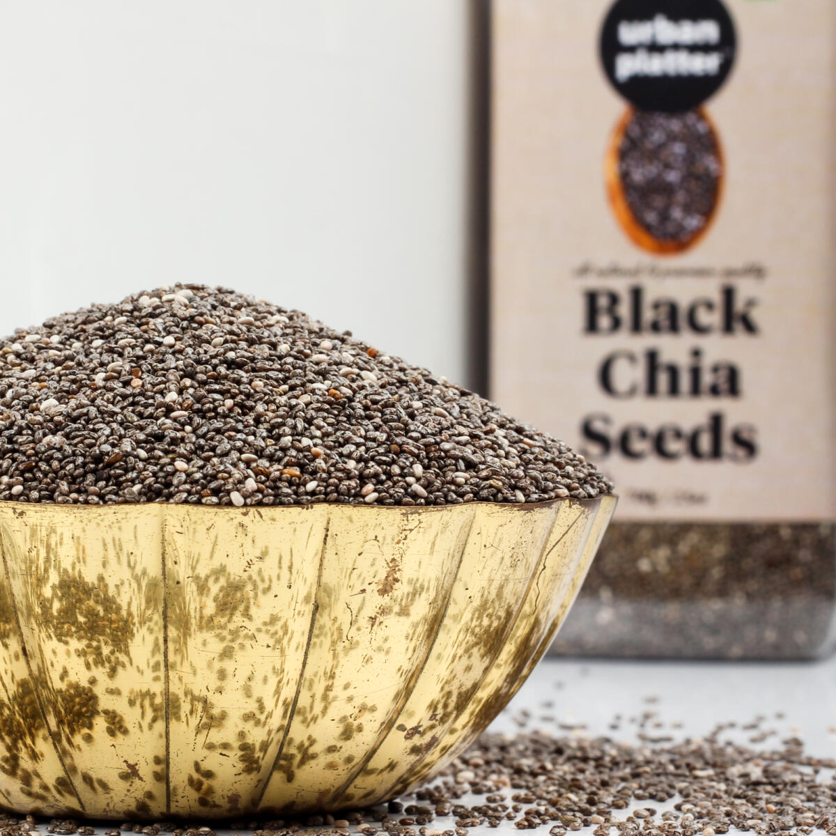 Buy Urban Platter Black Chia Seeds, 700g Online| Urban Platter