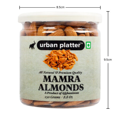 Urban Platter Mamra Almonds, 250g Almonds Urban Platter 5