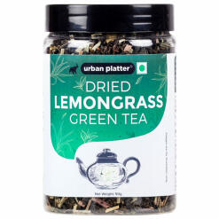 Urban Platter Lemongrass Green Tea, 100g [Calming, Refreshing & Aromatic] Herbal Tea Urban Platter