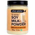 Urban Platter Soya Milk Powder, 150g / 5.3oz  [Plant-Based / Vegan Milk Alternative, Non-GMO & 49% Protein] Soy Milk Urban Platter