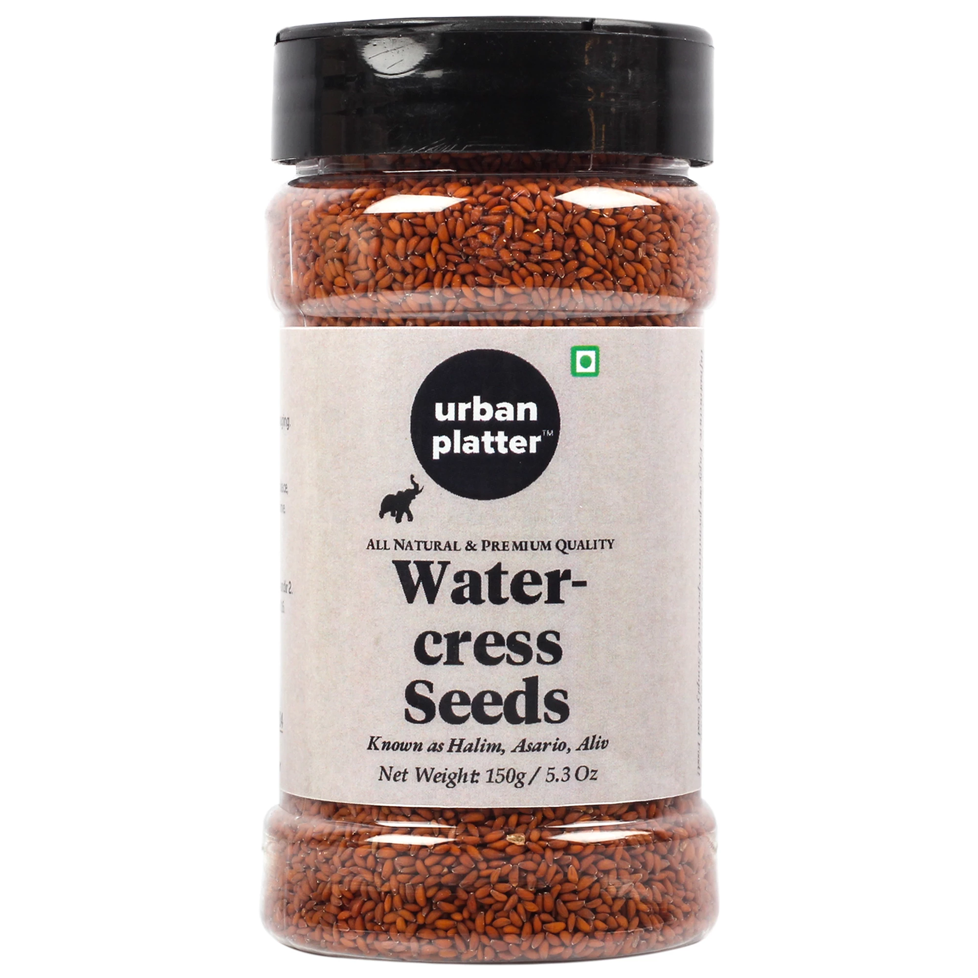 150g　Urban　Seeds　[Halim,　Platter　Platter　Jar,　Urban　5.3oz　Watercress　Aliv]　–　Shaker　Asario,
