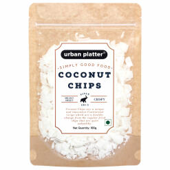Urban Platter Coconut Chips, 100g / 3.5oz [Crispy, Oven Baked, Flavorful] Chips Urban Platter