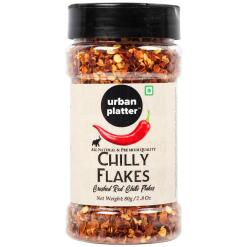 Urban Platter Dried Red Chilli Flakes, 80g