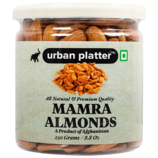 Urban Platter Mamra Almonds, 250g Almonds Urban Platter