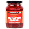 Urban Platter Red Paprika Slices, 350g [ Spicy, Tangy, Flavourful. Great Topping for Pizza, Tacos, Nachos. ]