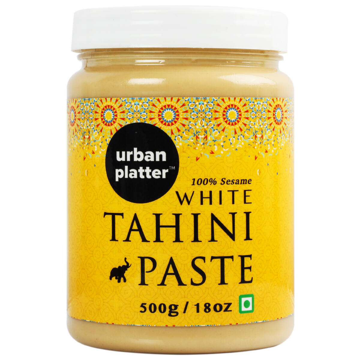 Urban Platter White Tahini Paste, 500g [100% Pure Sesame + Pate de ...