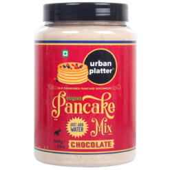 Urban Platter Vegan Chocolate Pancake Mix, 650g / 23oz [Just Add Water] Pancake Urban Platter