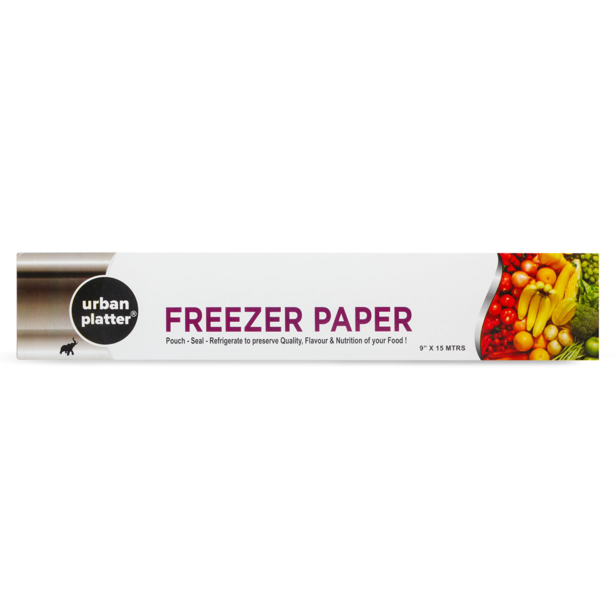 Urban Platter Food Grade Freezer Paper, [Microwave Safe, Size – 9″ X 15 metres] Foil & Paper Urban Platter