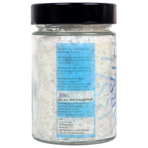 Urban Platter Persian Blue Salt, 350g [Decorative and Finishing Salt]