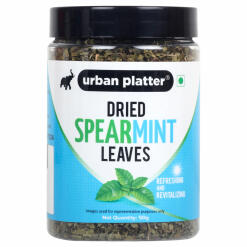 Urban Platter Dried Spearmint Leaves, 50g / 2.4oz [All Natural, Premium Quality Herb, Ideal for Tea Infusions] Herbal Tea Urban Platter