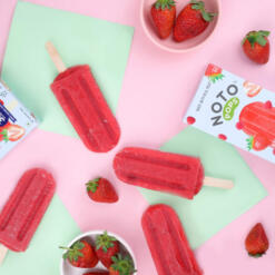 Noto Healthy Icecream Strawberry Raspberry POP, 70ml