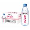 Evian Pure Natural Mineral Water Bottle, 500 ml x 24