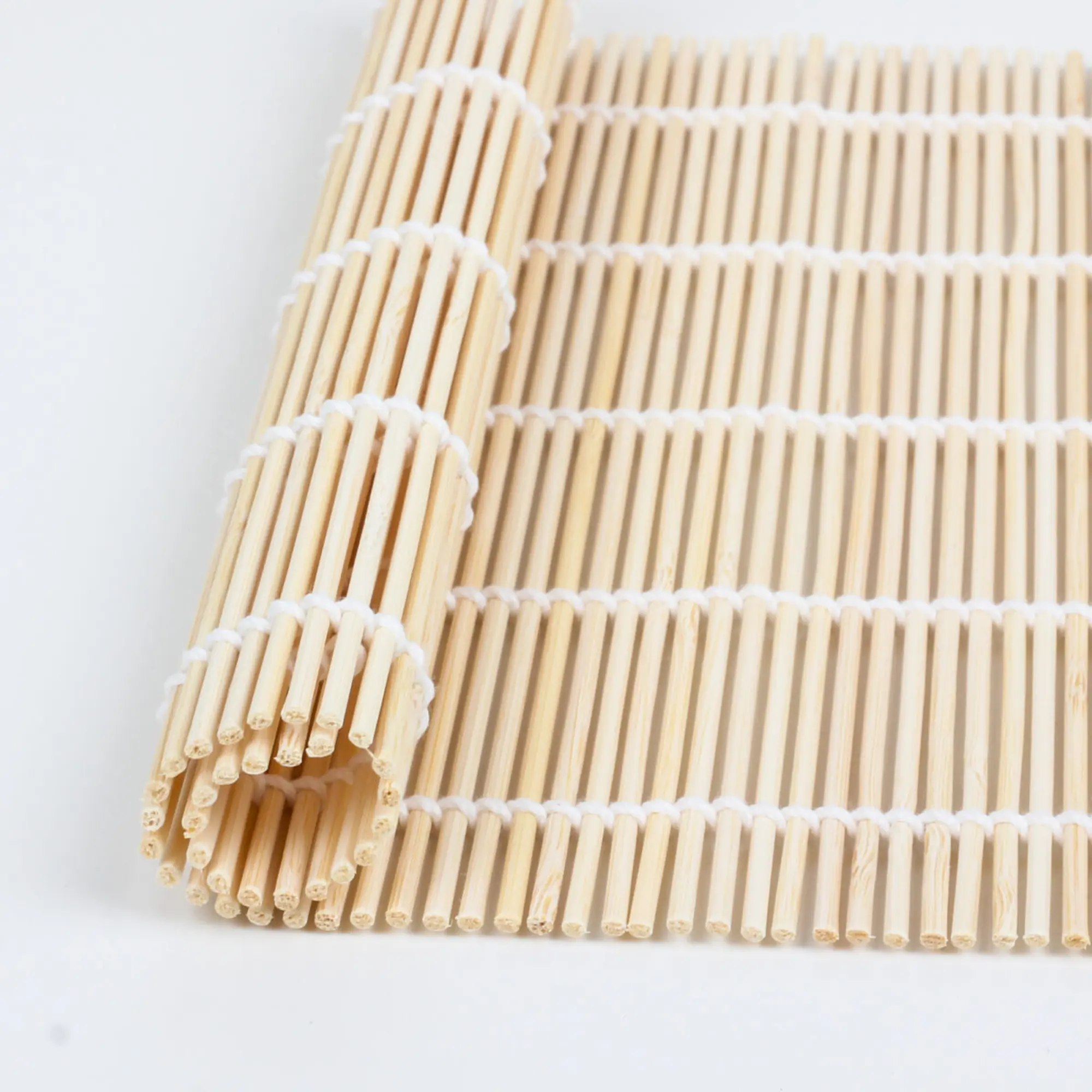 Sushi Rolling Mat Flat Bamboo 9.5 Inch