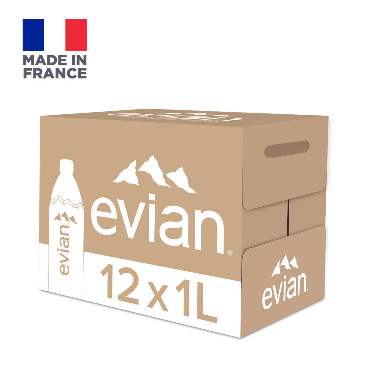 Evian Natural Packaged Drinking Mineral Water, Packaging Size: 1.5 Liter,  Packaging Type: Box at Rs 660/box in Jaipur