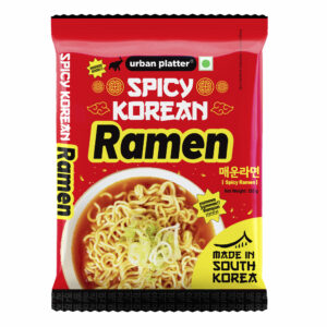 Urban Platter Instant Spicy Korean Ramen Noodles, 120g (Korean Style ...